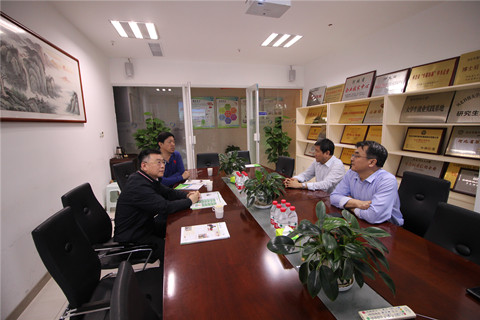 河北省市場(chǎng)監(jiān)督管理局認(rèn)可與檢驗(yàn)檢測(cè)監(jiān)督管理處處長國建峰一行蒞臨公司調(diào)研